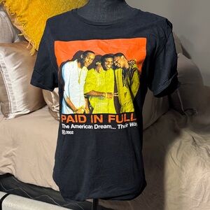 Black Graphic Tee with Bold Design